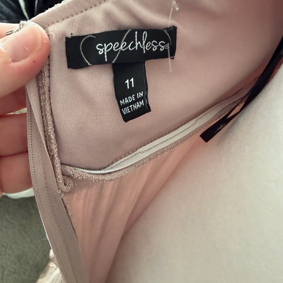 Speechless Blush Tiered Maxi Dress - Picture 7 of 7